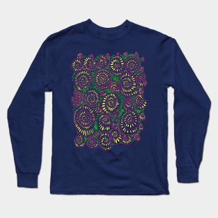 flower pattern Long Sleeve T-Shirt